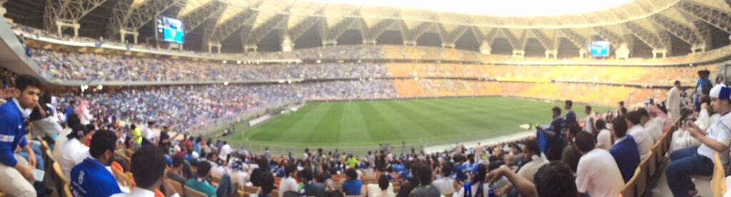 F47_KSA's tweet photo. جمهور الهلال متعطش لهذي البطوله ، يارب فالنا الفوز في ذا اليوم 😭💙💙💙. http://t.co/VW2J347DRn