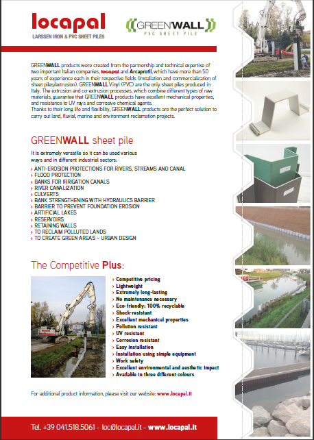 pvcsheetpile's tweet image. This is our information sheet about PVC Sheet piles #plasticpiling  #spundwände #palplanche
grodzicewinylowe.pl/wp-content/upl…