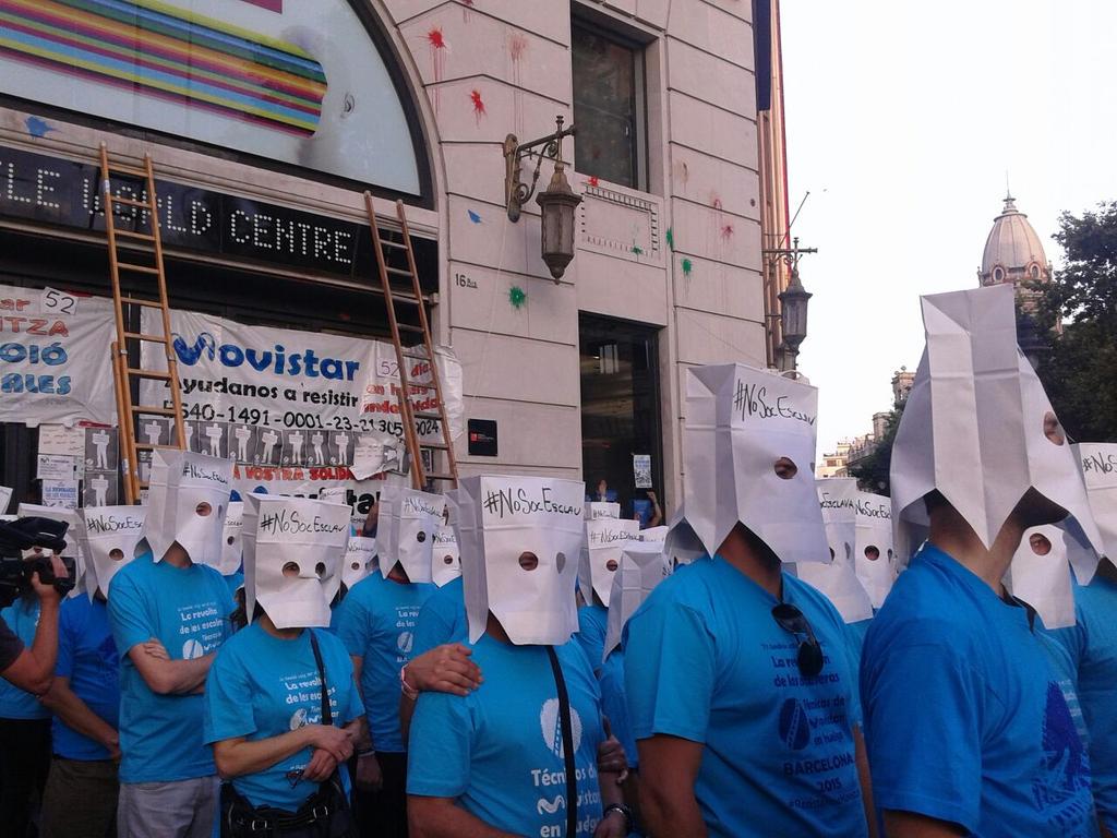 Genere_CGT's tweet photo. #ResistènciaMovistar, #VagaTotal. Socialitzar el conflicte, x guanyar! http://t.co/LLOOoQOWZz http://t.co/610ZT71rKh