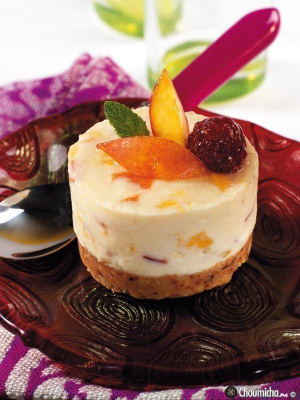 Choumicha Chafay Gateaux Glaces Au Fromage Et A La Nectarine La Recette Est Disponible Sur Http T Co Qokovubja4 Http T Co Uuxnn1bvgj