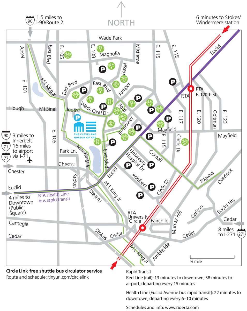 Exciting day! Heading our way for #TEDxCLE + #MIXatCMA? Parking + public transportation options for you. <a href="/TEDxCLE/">TEDxCLE</a>