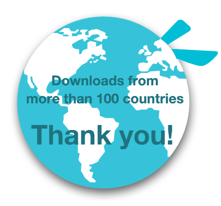 Proud to be international! People from more than 100 COUNTRIES worldwide are downloading Osclass! Huge thanks!