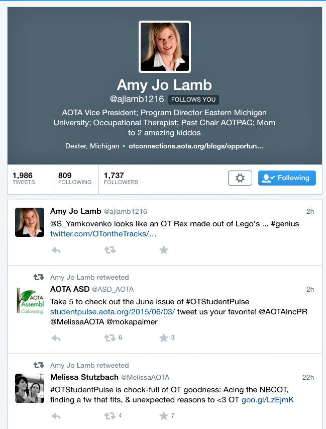 _allisulli's tweet image. #ff @ajlamb1216 for her tireless promotion of #otdistinctvalue 🌟👍