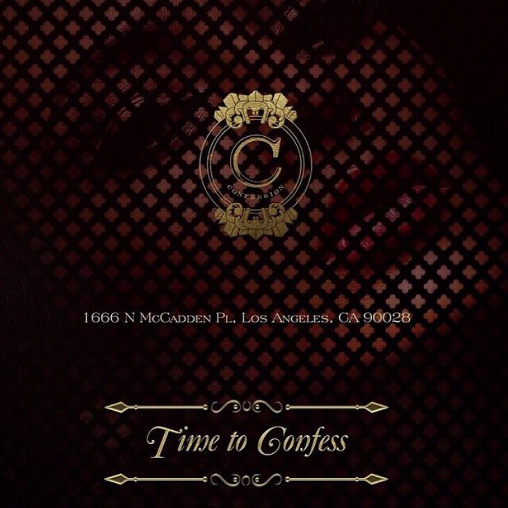 Tonite! 
Grand opening of #ConfessionLA. Best new private affair in town. Info at confessionla.com
#IConfess