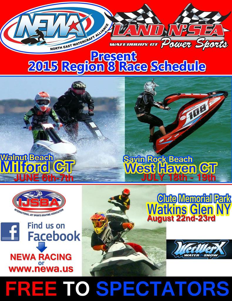 Good luck to all my friends racing in Milford, CT this weekend and thanks to NEWA for using my photos! #JETSKIRACING