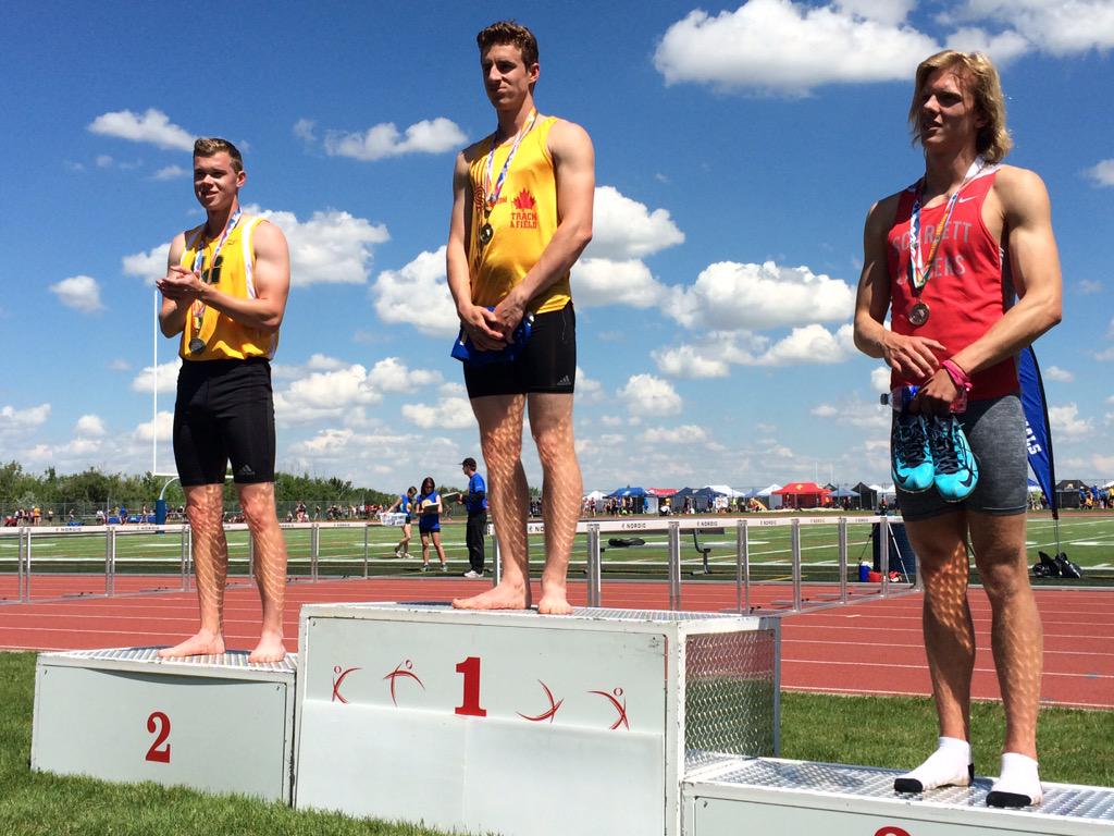 ASAATFProvs's tweet image. Sr men's hurdle champs