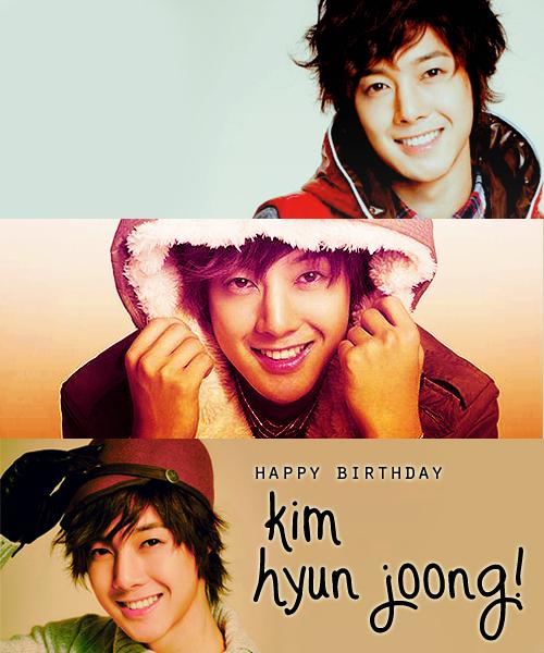 Happy Birthday Kim Hyun Joong  