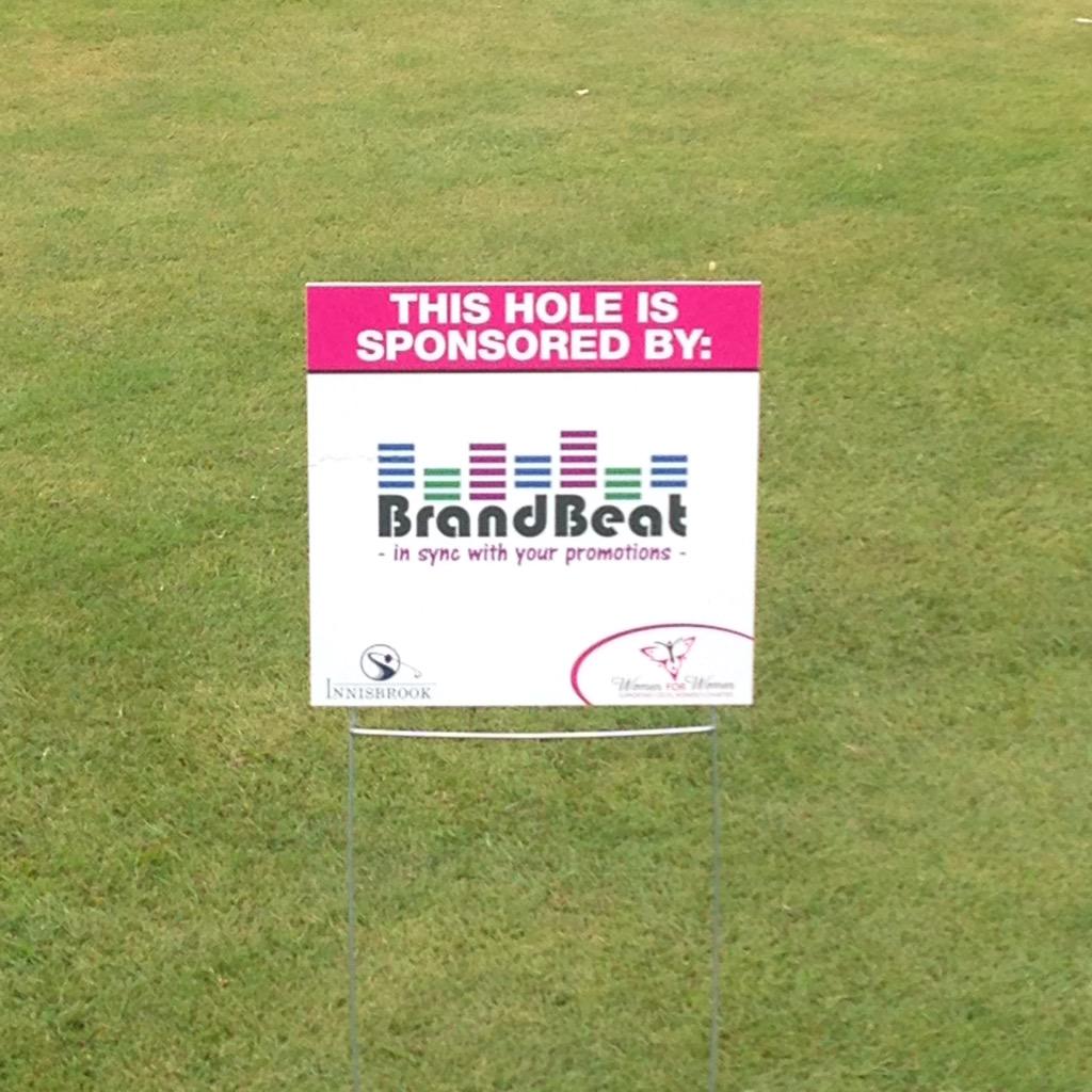 BrandBeatInc's tweet photo. In support of the Women's and Children's Shelter of Barrie! #womenforwomen #hole7 #communitybuilder http://t.co/2AKlAuXWTC