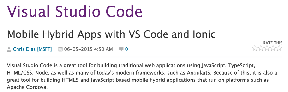 Visual Studio Code tweet media