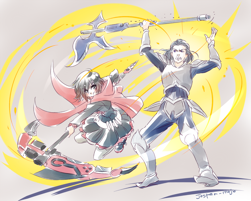 Axe vs Scythe [mojojoj] : r/RWBY