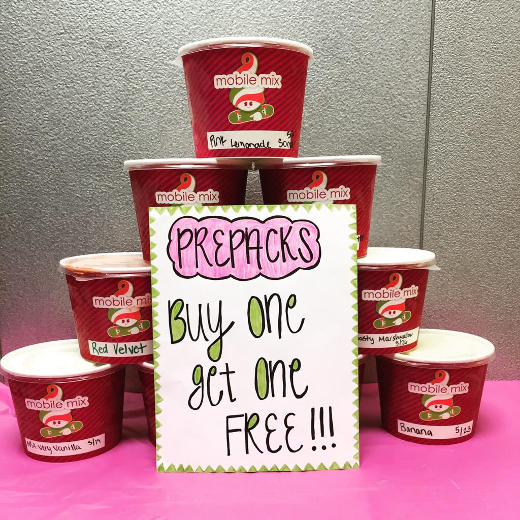 MenchiesAthens's tweet photo. Extra extra eat all about it! Prepacks are BUY ONE GET ONE FREE through Sunday 6/7 at both locations! #ohyeswedid http://t.co/dBLN8PQOfE