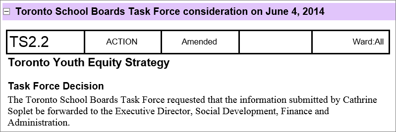 nabrHubs's tweet image. Toronto School Boards Task Force
#TYES presentation: #PROgrant frm p11 toronto.ca/legdocs/mmis/2…