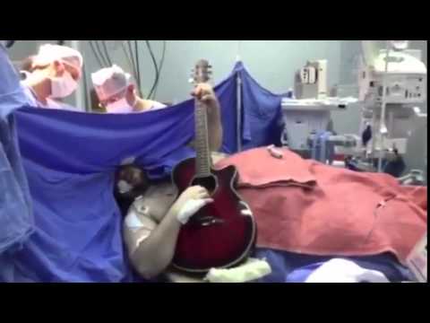 metalinjection's tweet photo. Dude Plays Guitar And Sings While Undergoing Brain Surgery http://t.co/BRdaJCEP5H http://t.co/KhSHpeSYDi