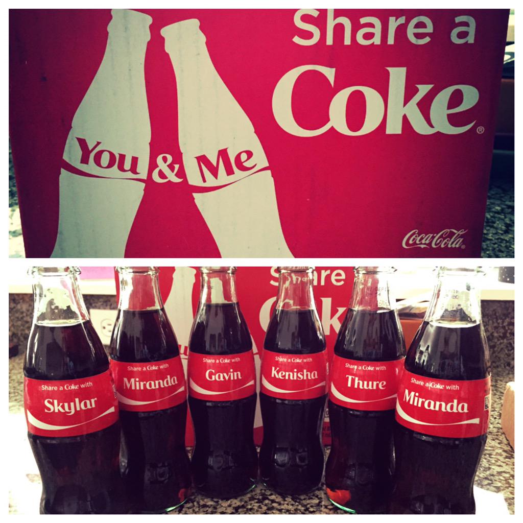 KenishaH_TX's tweet photo. Sometimes you have to take matters into your own hands.. #uncommonnameproblems @ShareACokeTour http://t.co/qNcYZ52C4H