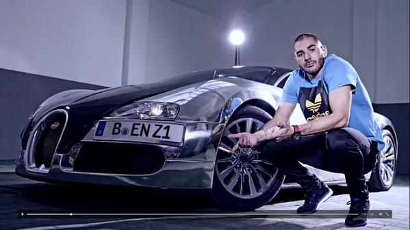 Benzema owns a Bugatti Veyron, plays for Real Madrid and is reportedly dating Rihanna. Fucks sake...