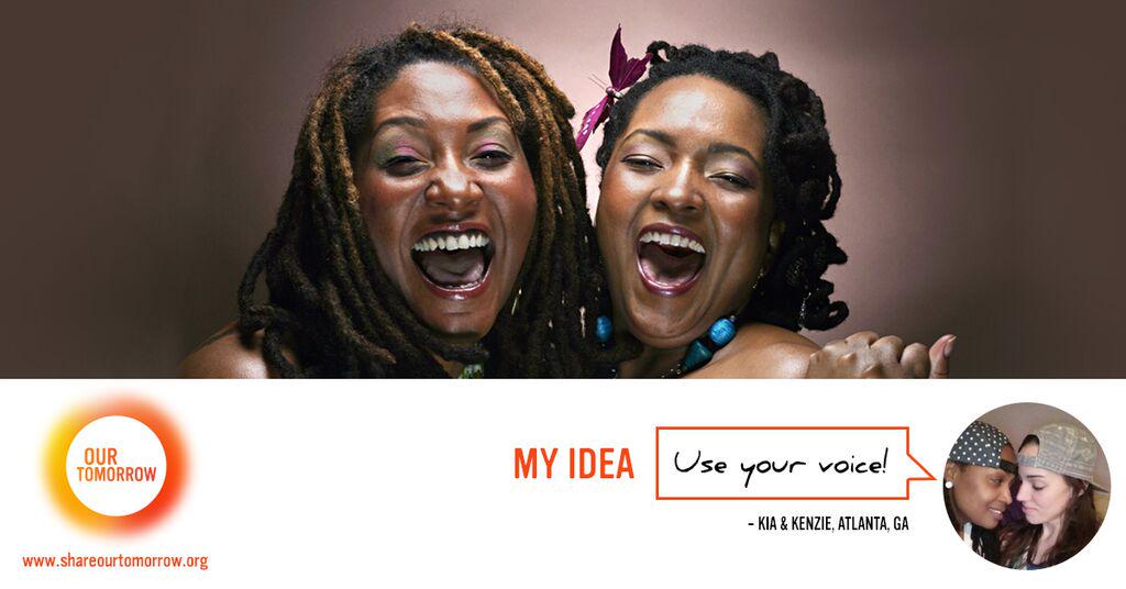 ourtmrw's tweet image. Be loud. Be proud. We have a voice that needs to be heard: bit.ly/ourtmrw. #OurTomorrow #LGBT