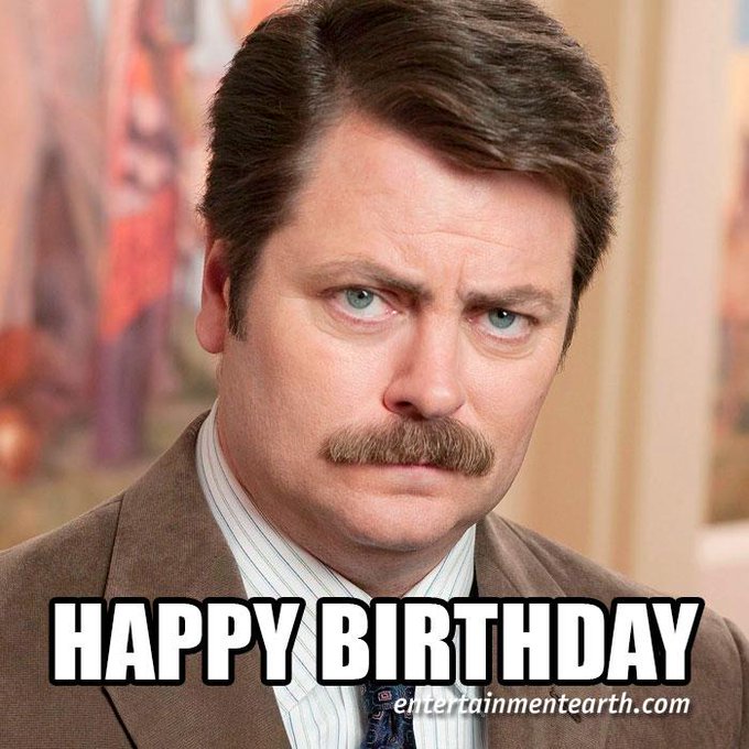 Nick Offerman's Birthday Celebration | HappyBday.to