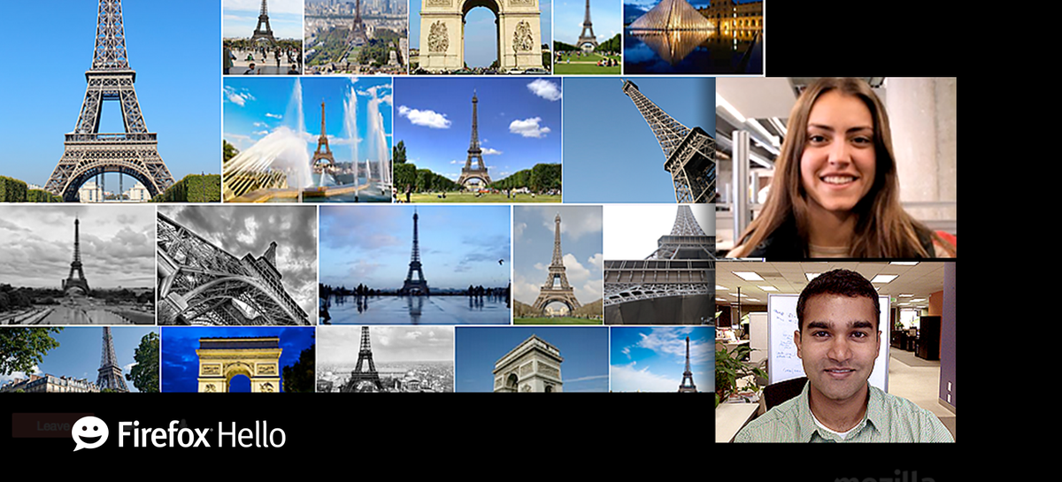 firefox's tweet image. Connect and collaborate with #FirefoxHello, now with screen sharing: mzl.la/1QckQIZ #ScreenShareIt