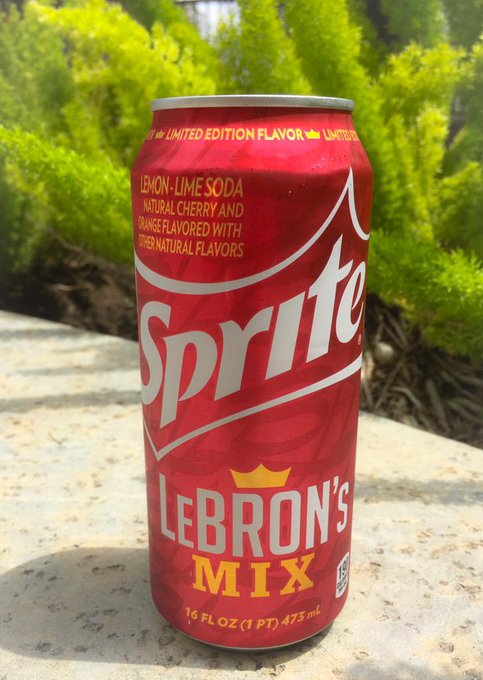 It's about time, I've been on the hunt for this damn drink for like a month????☀️ #LeBronsmix http://t