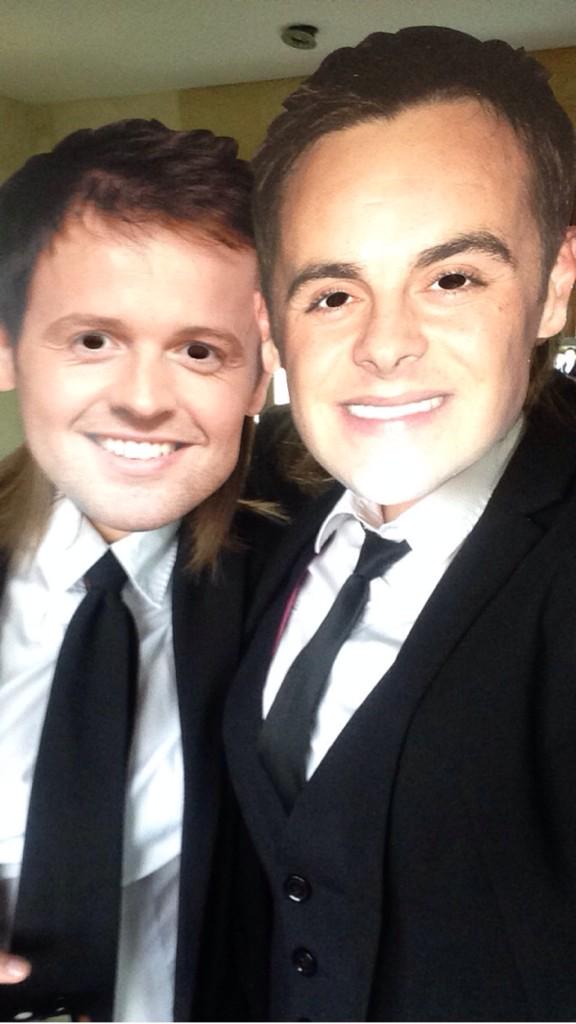 Fancy dress party using your first initial there was only one choice @antanddec