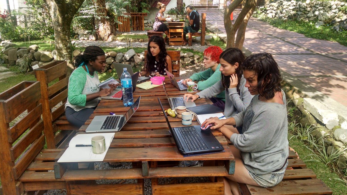 PaysonCenter's tweet image. Last day of #GIS class for @TulaneNews students in #Globaldev Summer Institute, Boquete, #Panama. #paysonsummer15