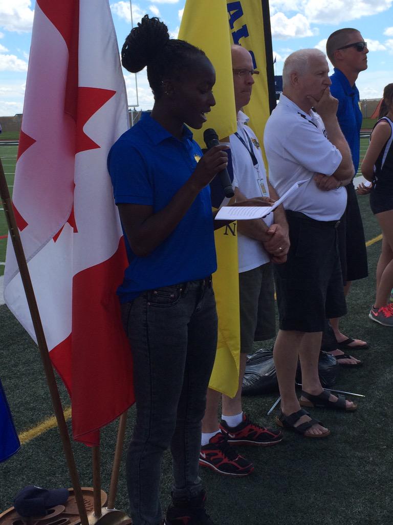 ASAATFProvs's tweet image. Opening speaker inspiring our athletes #asaa2015provs @USC_Athletics @LoudiaMericile