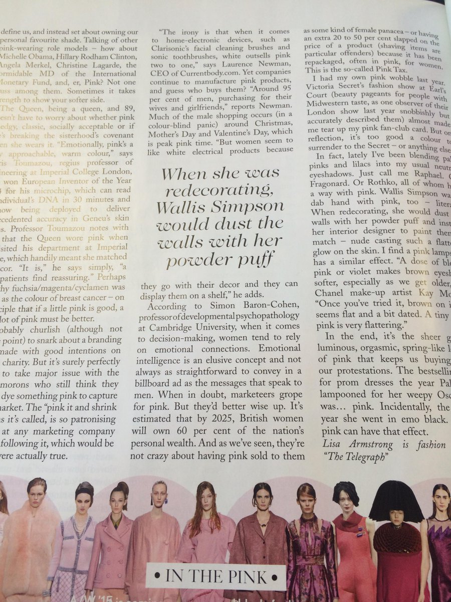 CurrentBody's tweet image. We've been featured in @BritishVogue! Go get your copy to see what we think of pink #CBLoves