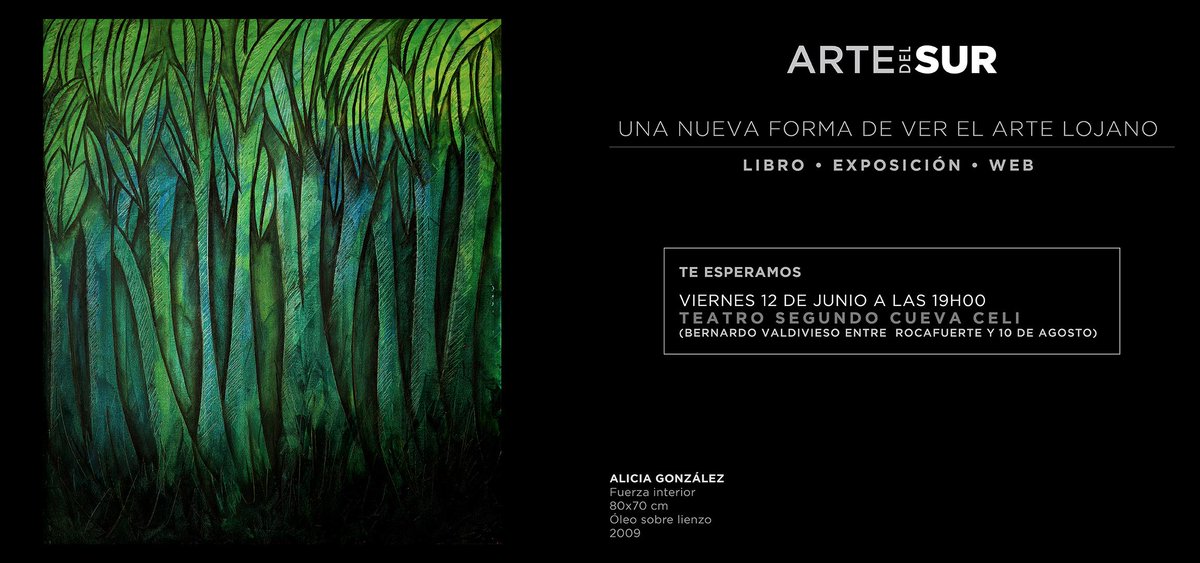 #ecuador #loja #arte #pintura #ArtedelSurEC #cultura #artistas #latinoamerica <a href="/QueHayEnLoja/">QuéHayEnLoja</a> 

facebook.com/proyectoartede…