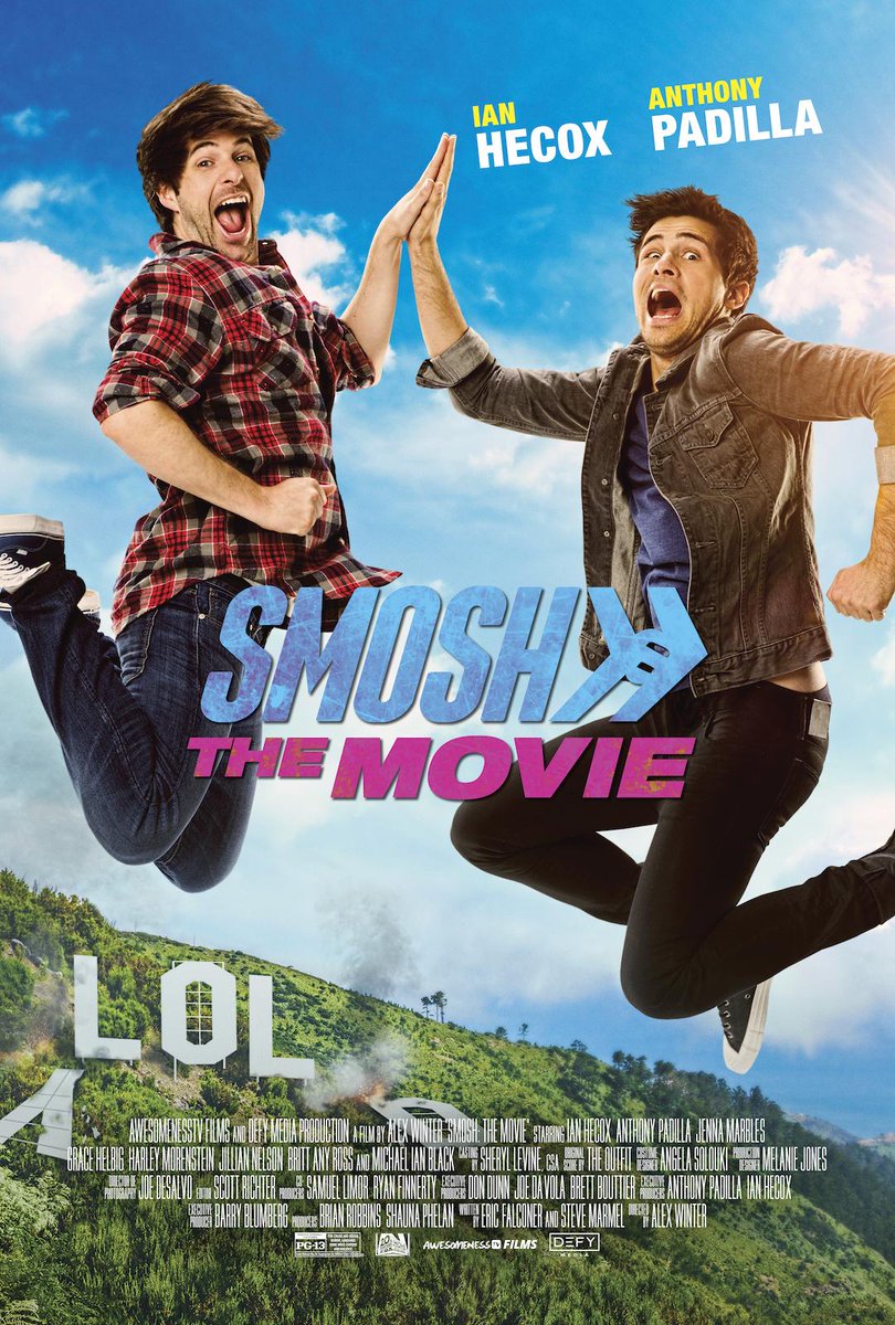 SmoshIan's tweet image. Three amazing things happened today:
-National Donut Day
-Featured on LA Snap Story
-SMOSH MOVIE POSTER'S OUT!!