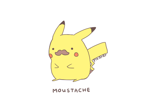 FunnyPokemon's tweet photo. Stop.
Retweet this picture of Pikachu with a mustache.
Continue. http://t.co/Bob9lIda1J