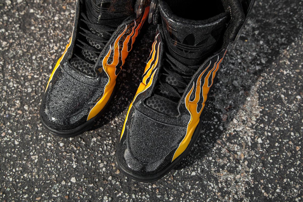 Jeremy Scott x adidas Originals JS Shark Flames // $250 USD Online