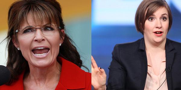 accesshollywood's tweet image. #SarahPalin saw the #DuggarInterview, and now she&apos;s gunning for @lenadunham!  ahwd.tv/E0OR4t