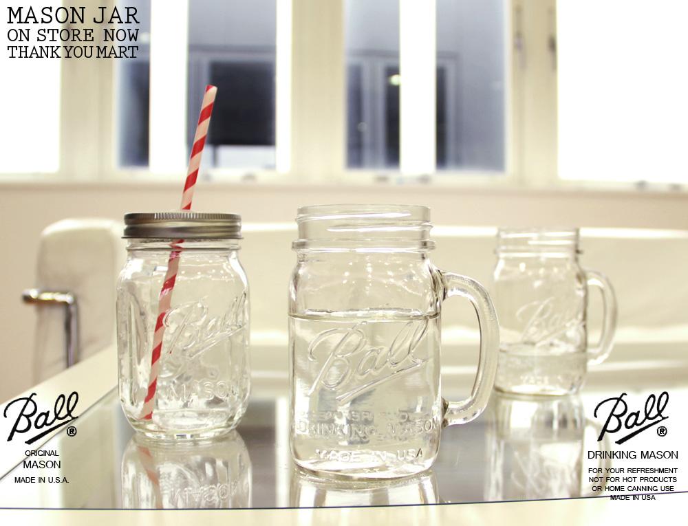 Ball（ボール）社製メイソンジャー】 大人気で絶賛販売中のPOPでお洒落