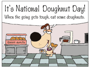 tdotsm's tweet photo. Happy National Doughnut Day!!! #doughnutday #eatsomedoughnuts #itsfriday #TGIF #doughnuts #nomnomnom #getyourdoughnut http://t.co/y0DY5c7udQ
