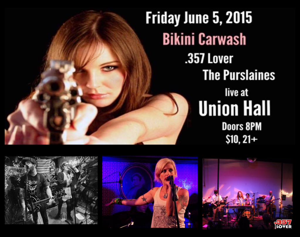 ThePurslaines's tweet photo. You better be getting ready for the great night of music w/@357LOVER and @BikiniCarwashBK tonight at @UnionHallNY! http://t.co/1rKhHlLQpi