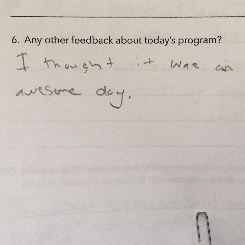 ELARoom28's tweet photo. So happy to hear so many people appreciated the prog. &amp; overall positive vibe in our bldg today. #choosekindpanthers http://t.co/OcpNjzyZY6