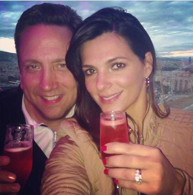 Happy Birthday To my Love ! Us in Barcelona 2014 Celebrating our bdays! 