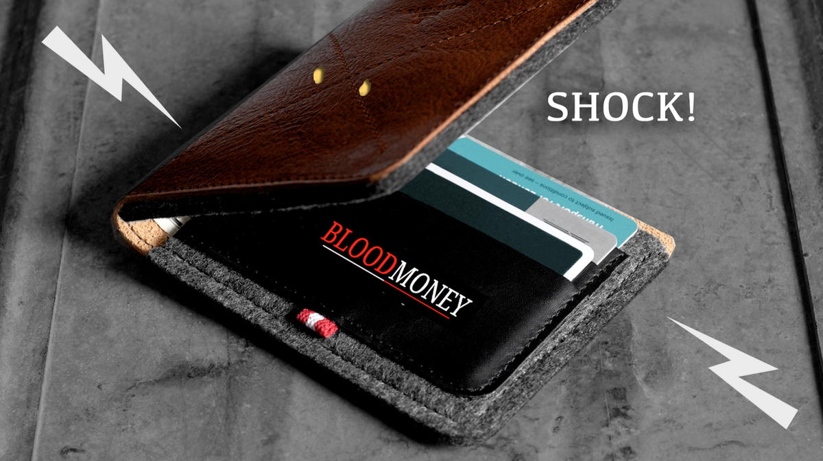 DFundergrad's tweet photo. Imagine a wallet that shocks you when you use your credit card... well, a DF student made it! http://t.co/jnliArByZD