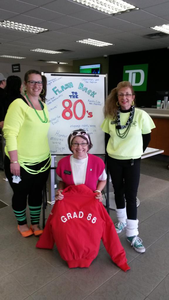 KKowalski_TD's tweet photo. 80 's Day!!! http://t.co/4JLX42CBaW