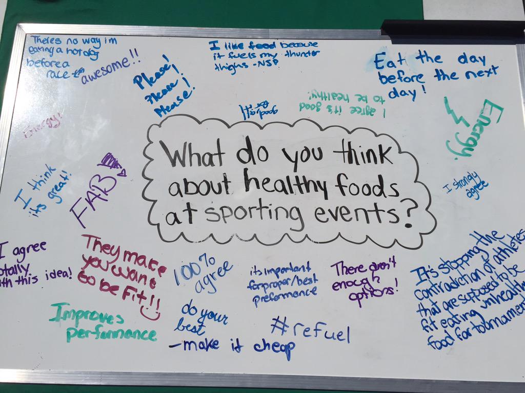 Kate_P_T's tweet image. More comments from athletes at #asaa2015provs about healthy foods :)