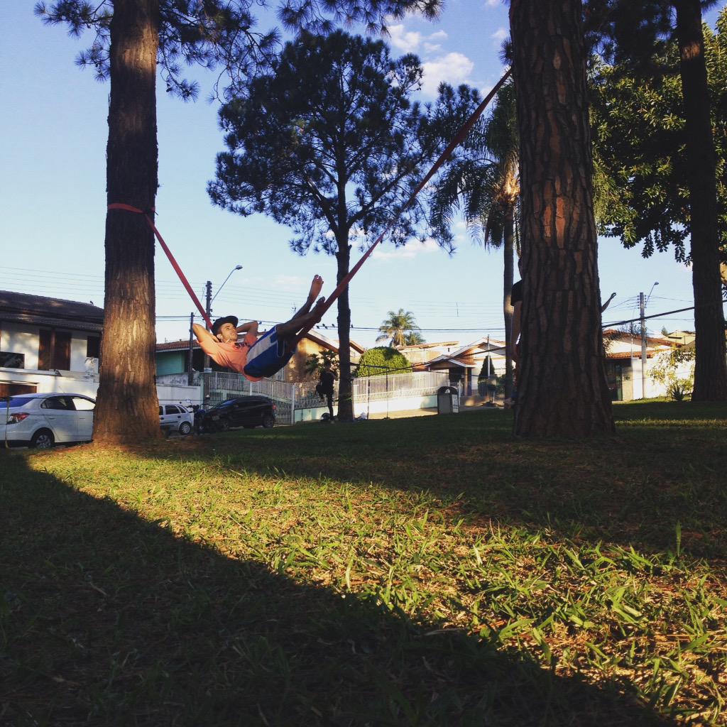 LuisGoiaba_'s tweet photo. Tranquilão ! #Rodeoline #Slackline #Slacklife http://t.co/kHW6xQxLtZ