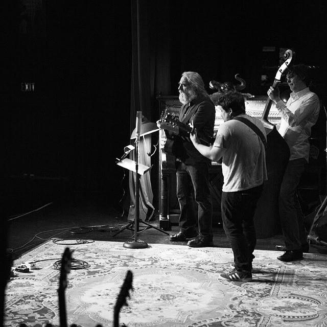 Jon Brion playing stand-up bass at Largo at the Coronet