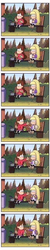 Haha! Look at this, Pacifica!
