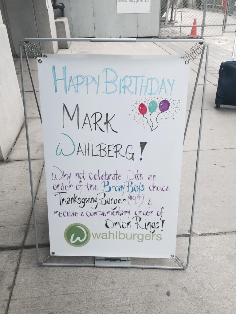 Celebrating my bday Toronto and turns out its bday today as well!!! Happy bday Mark!!! 