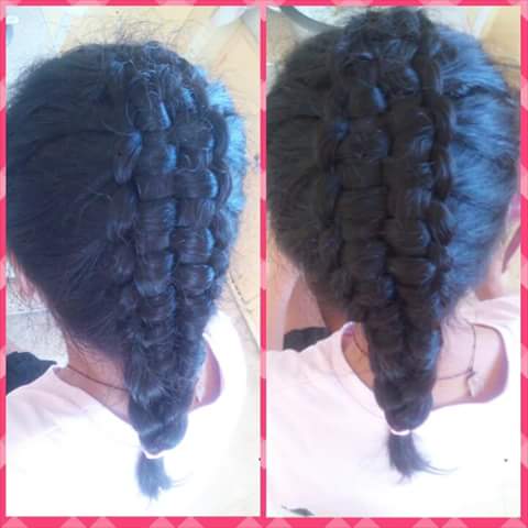 hellocherry08's tweet photo. @CuteGirlHair #zipperbraid #chirrieworks #braids thanks for inspiring me and letting me do these awesome braids http://t.co/TeaWHwhFMU