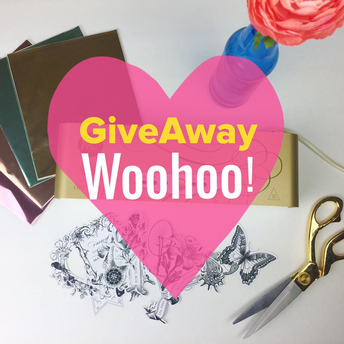 CraftTimecom's tweet photo. Our Newest GiveAway!
https://t.co/4PNU4Hj7no

#Giveaway #CraftsGiveAway #HandmadeCrafts #Scrapbooking #MincMachine http://t.co/Dm5Jxe68SV
