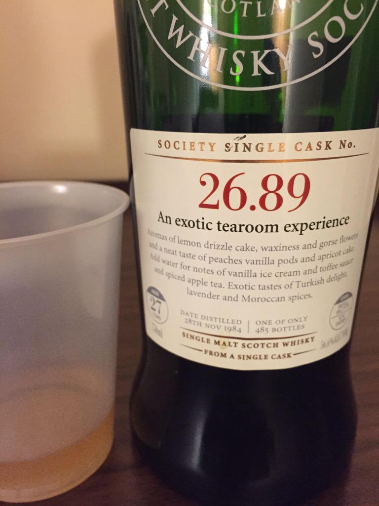 SMWSCanada's tweet image. Post-festival dram in #yvr. CANNOT believe there&apos;s still a bottle left of this @LegacyLiquor (last one in Canada!!)