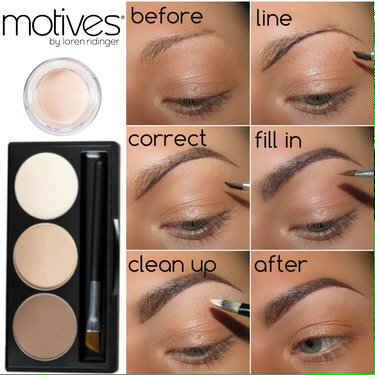MelMartinBeauty's tweet image. Can't live without my @motives #Eyebase &amp;amp; #Eyebrow Essential Kit! I use it w/ or w/o #makeup bit.ly/1QqBf7r❤️