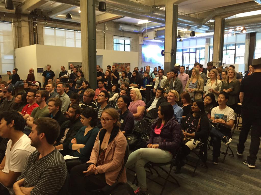 j6design's tweet image. #hackforchangeSF kickoff party