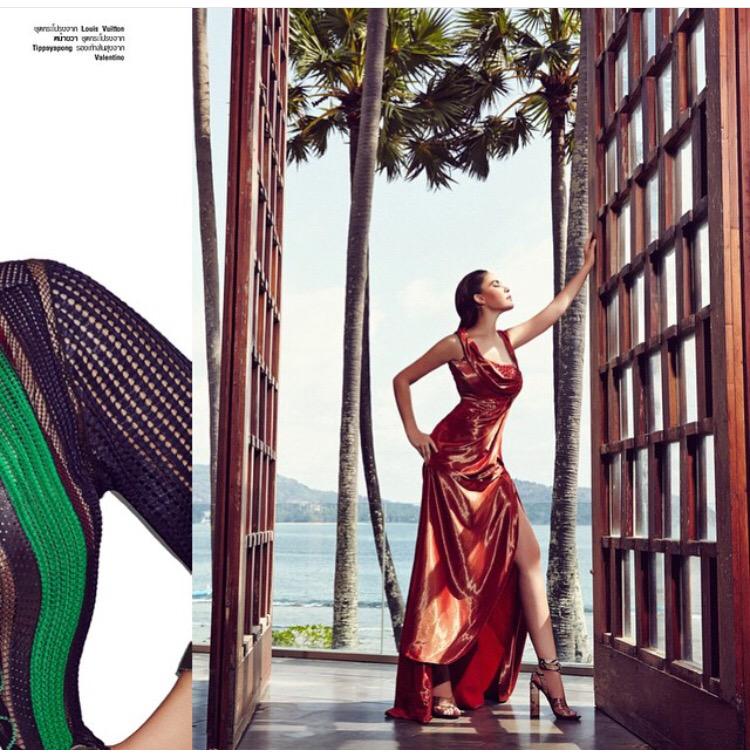 i_Pound's tweet photo. Forever Superstar "Marsha" #BazaarThailand June 2015 ยังสวยเหมือนเดิมเลย :) http://t.co/Tx2RO8id6L